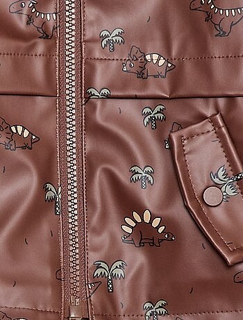 Waterafstotende parka met capuchon