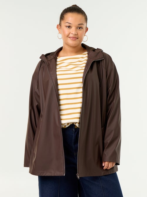 Waterafstotende parka met capuchon - Kiabi Waterafstotende parka met capuchon - Kiabi