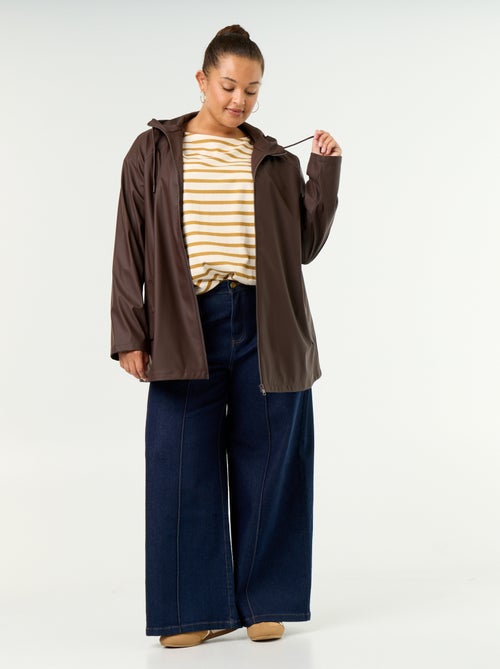 Waterafstotende parka met capuchon - Kiabi Waterafstotende parka met capuchon - Kiabi