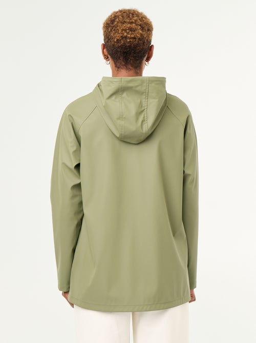 Waterafstotende parka met capuchon - Kiabi