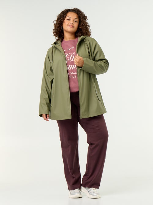 Waterafstotende parka met capuchon - Kiabi