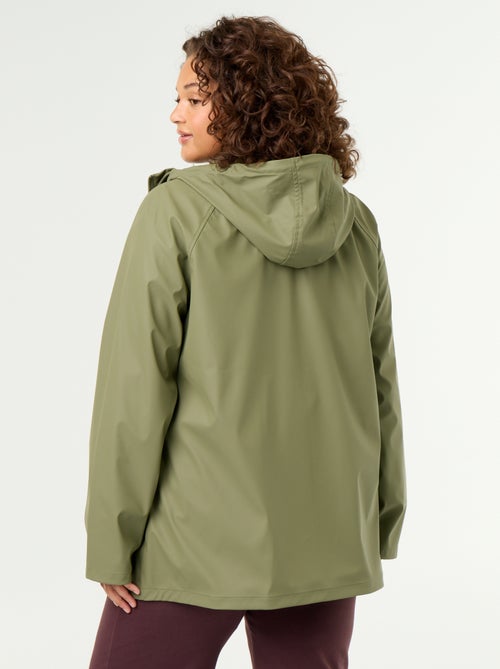 Waterafstotende parka met capuchon - Kiabi