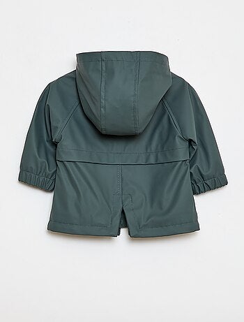 Waterafstotende parka met capuchon