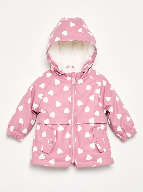 Waterafstotende parka met capuchon - Kiabi Waterafstotende parka met capuchon - Kiabi