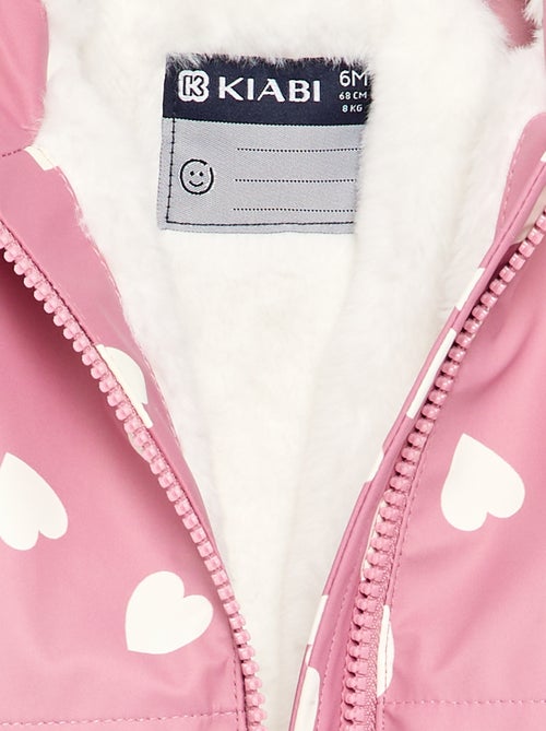 Waterafstotende parka met capuchon - Kiabi Waterafstotende parka met capuchon - Kiabi