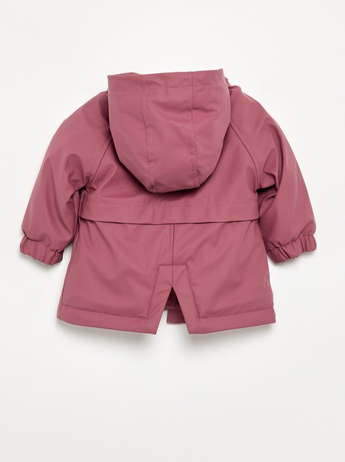 Waterafstotende parka met capuchon - Kiabi Waterafstotende parka met capuchon - Kiabi