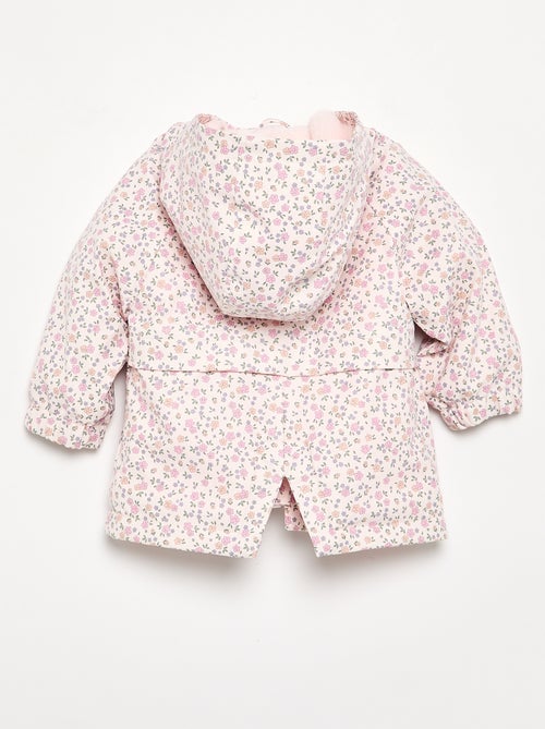 Waterafstotende parka met capuchon - Kiabi Waterafstotende parka met capuchon - Kiabi