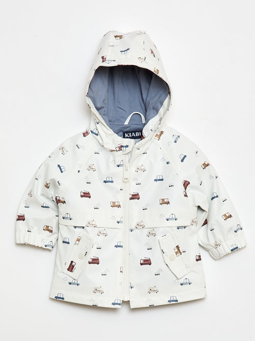 Waterafstotende parka met capuchon - Kiabi