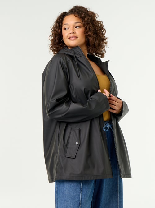 Waterafstotende parka met capuchon - Kiabi Waterafstotende parka met capuchon - Kiabi