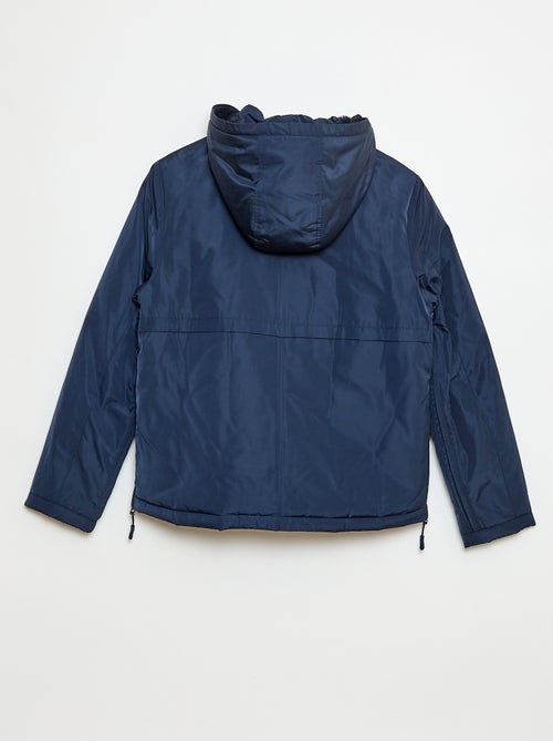 Waterafstotende parka met gevoerde kap - So Easy - Kiabi