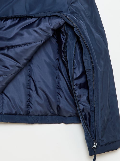 Waterafstotende parka met gevoerde kap - So Easy - Kiabi