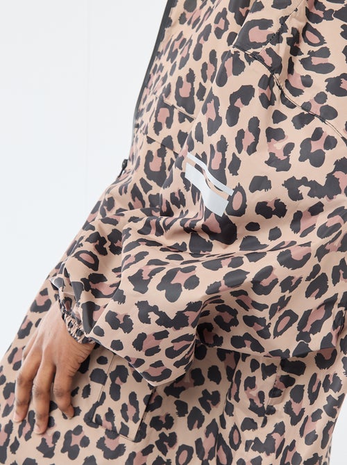 Waterafstotende regenponcho met kap en opvouwbaar ontwerp - Kiabi