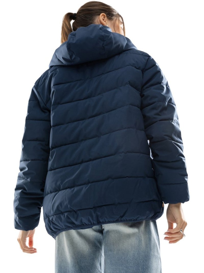 Waterbestendig puffer jack dames Blauw - Kiabi