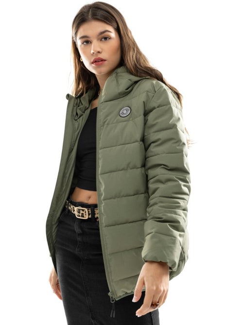 Waterbestendig puffer jack dames - Kiabi