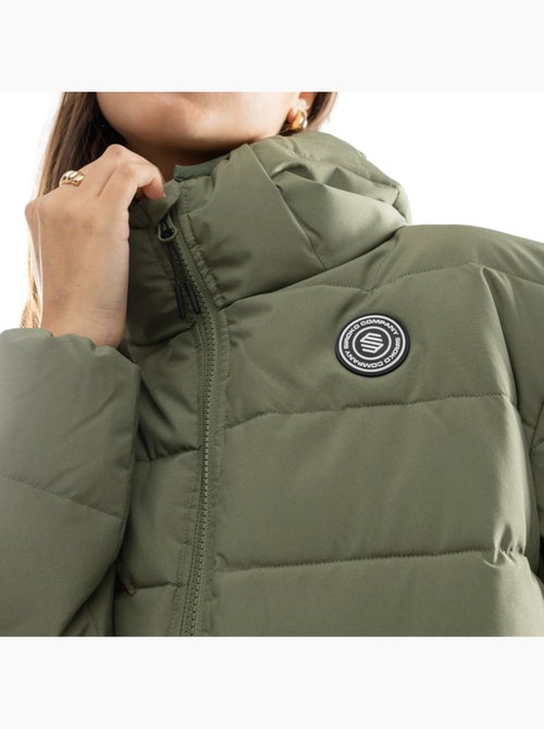 Waterbestendig puffer jack dames - Kiabi