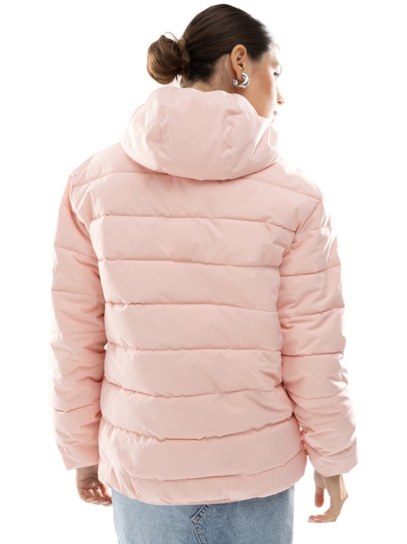 Waterbestendig puffer jack dames Roze - Kiabi