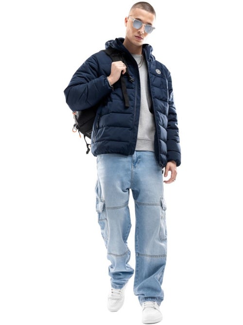 Waterbestendig puffer jack heren - Kiabi