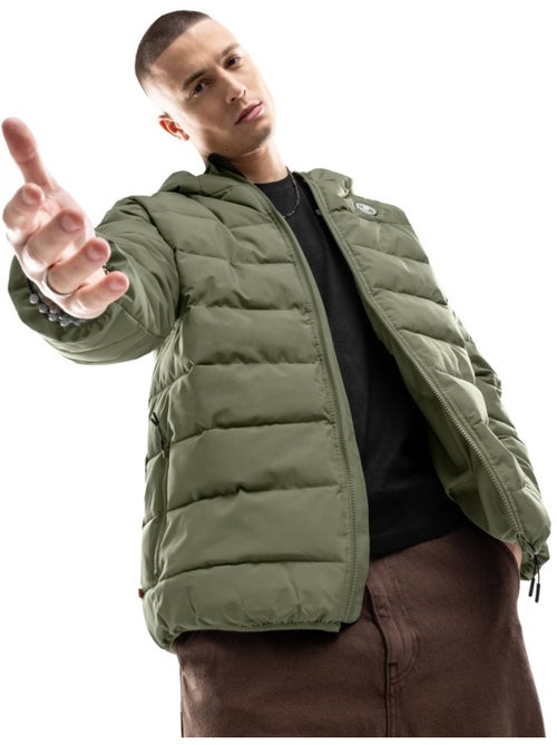 Waterbestendig puffer jack heren - Kiabi