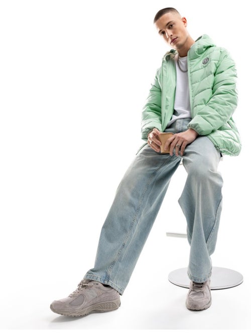 Waterbestendig puffer jack heren - Kiabi Waterbestendig puffer jack heren - Kiabi