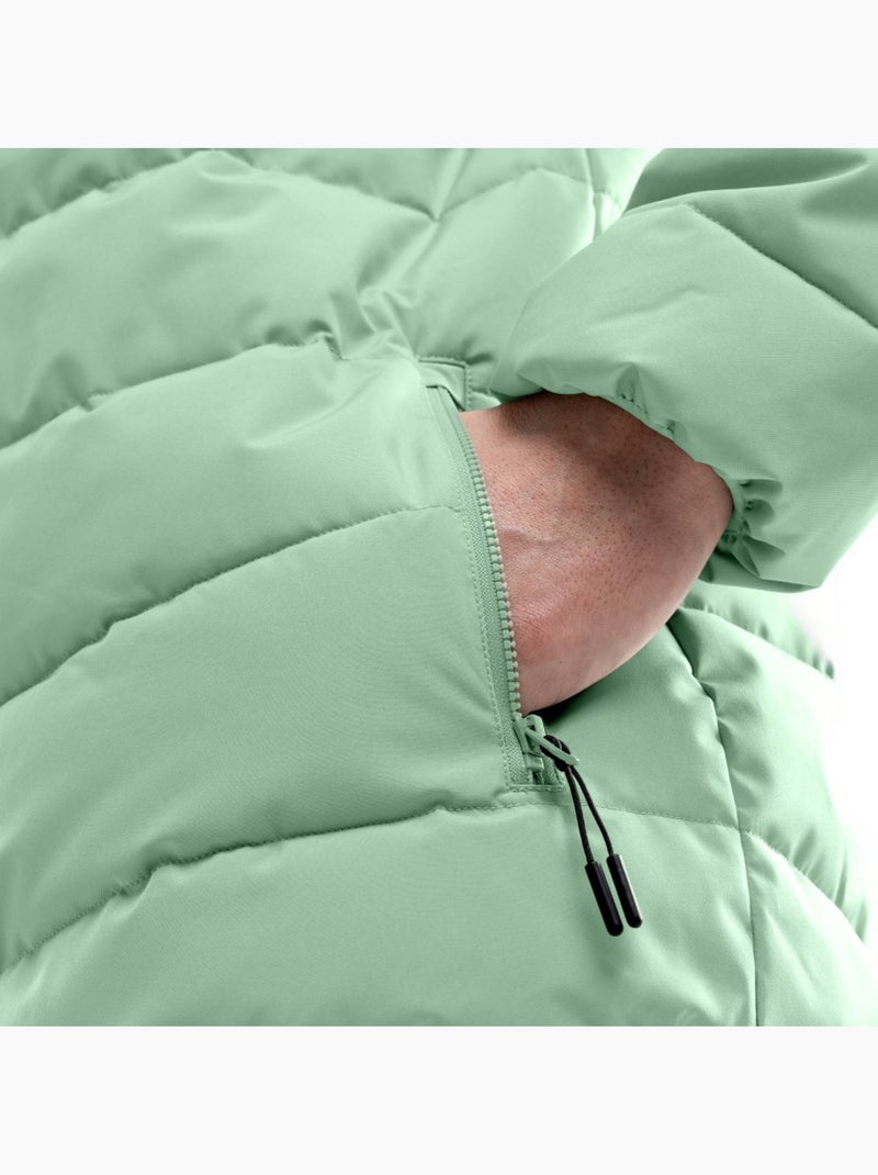 Waterbestendig puffer jack heren Groen - Kiabi