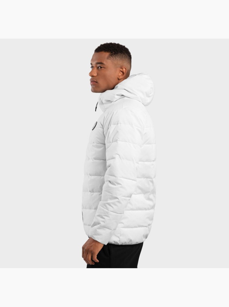 Waterbestendig puffer jack heren Wit - Kiabi