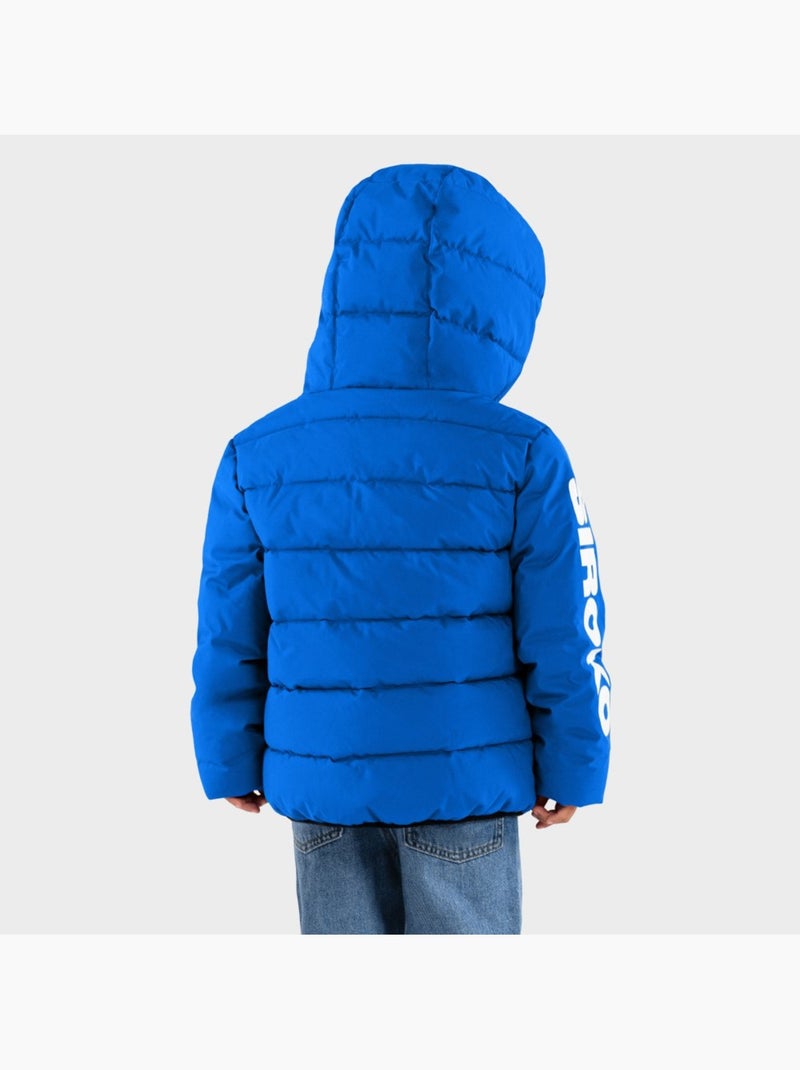 Waterbestendig puffer jack jongens Blauw - Kiabi