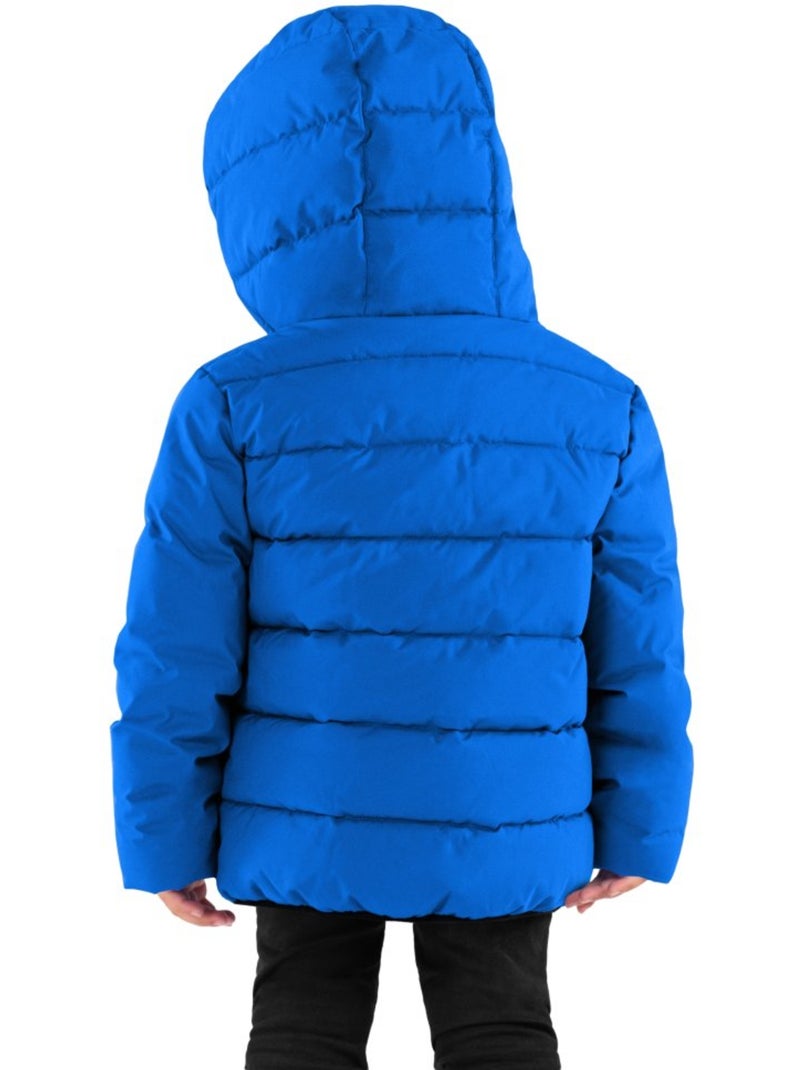 Waterbestendig puffer jack meisjes Blauw - Kiabi
