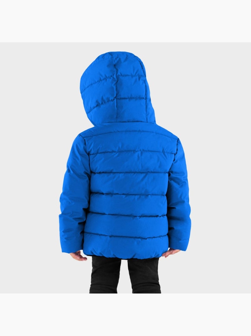 Waterbestendig puffer jack meisjes Blauw - Kiabi
