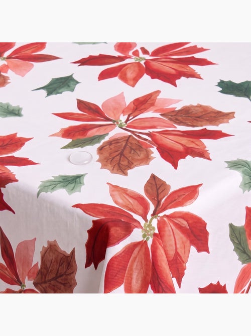 Waterdicht kersttafelkleed met kerststerprint - gamusi. - Kiabi Waterdicht kersttafelkleed met kerststerprint - gamusi. - Kiabi