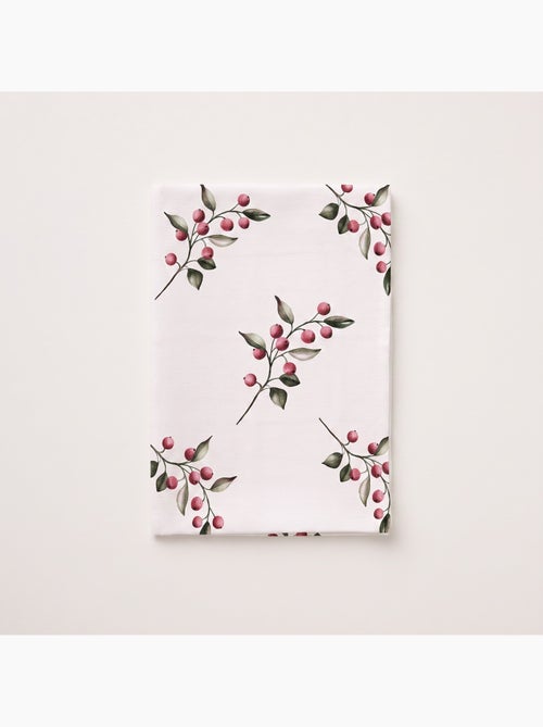 Waterdicht kersttafelkleed met print van hulsttakken - gamusi. - Kiabi Waterdicht kersttafelkleed met print van hulsttakken - gamusi. - Kiabi