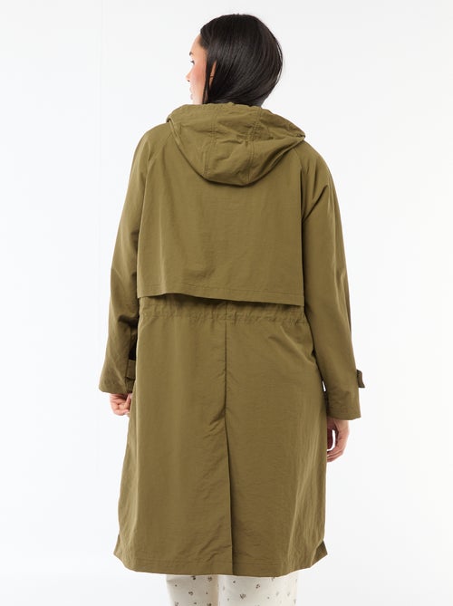 Waterdichte jas met kap - Kiabi