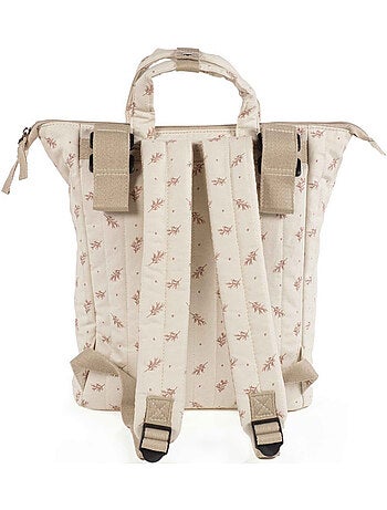 Waterdichte katoenen luierrugzak voor baby | walking mum