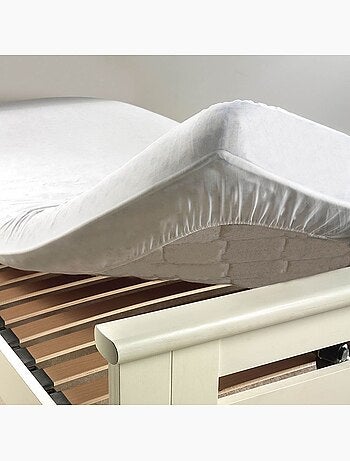 Waterdichte matrasbeschermer met anti-mijt sponsoppervlak