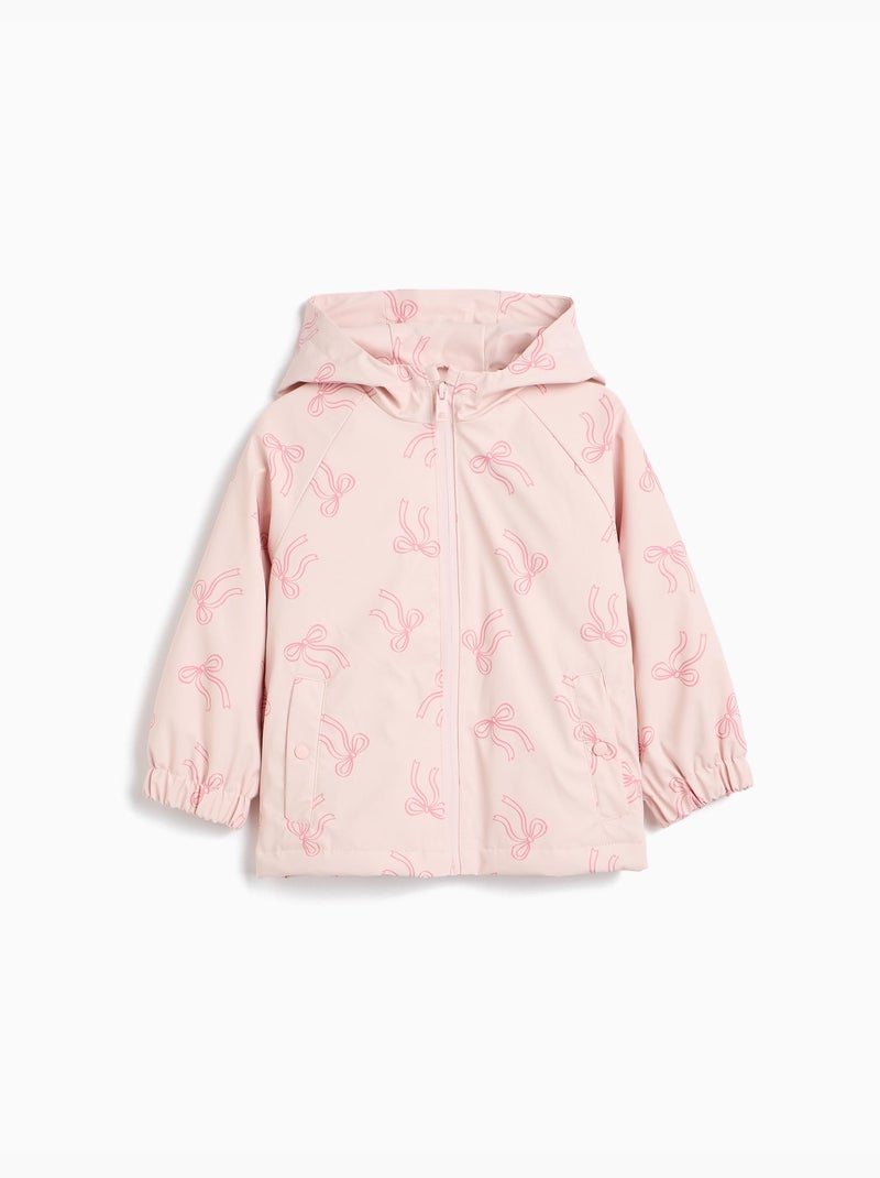 Waterdichte parka met capuchon, mo fashion Roze - Kiabi