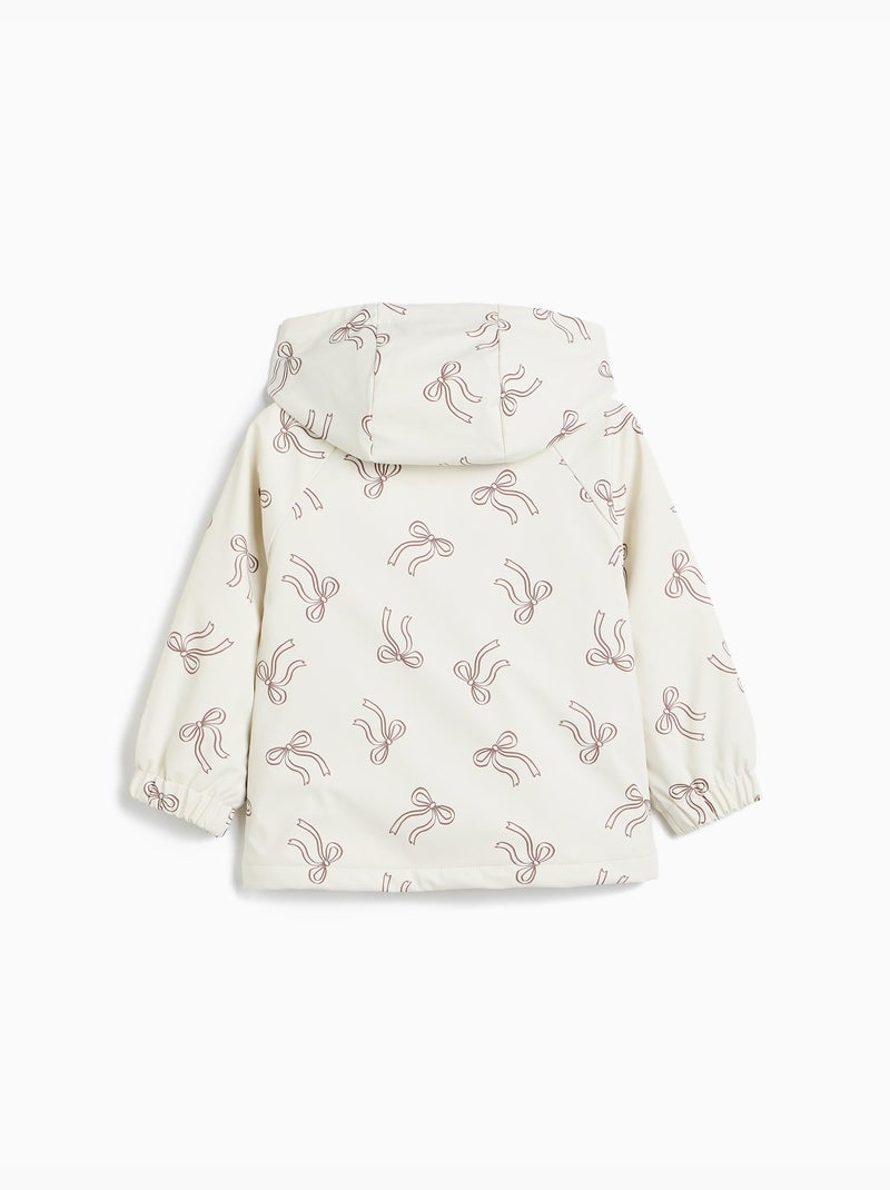 Waterdichte parka met capuchon, mo fashion Wit - Kiabi