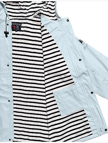 Waterdichte regenjas 'Breizh Océan', regenjas voor heren of dames, unisex model.