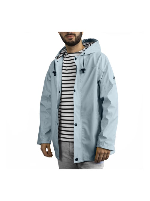 Waterdichte regenjas 'Breizh Océan', regenjas voor heren of dames, unisex model. - Kiabi Waterdichte regenjas 'Breizh Océan', regenjas voor heren of dames, unisex model. - Kiabi