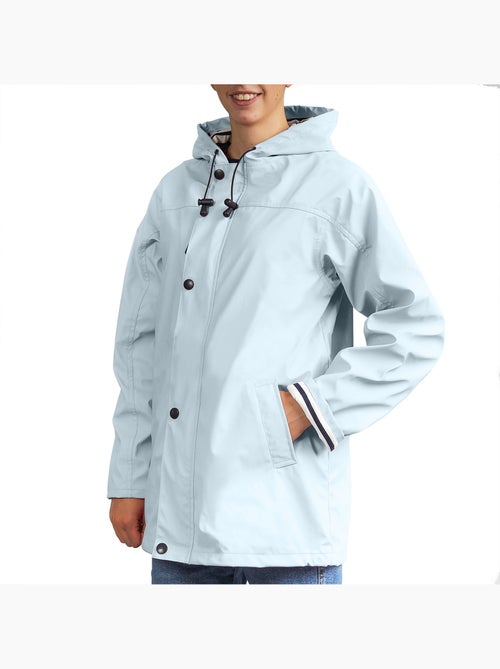 Waterdichte regenjas 'Breizh Océan', regenjas voor heren of dames, unisex model. - Kiabi Waterdichte regenjas 'Breizh Océan', regenjas voor heren of dames, unisex model. - Kiabi