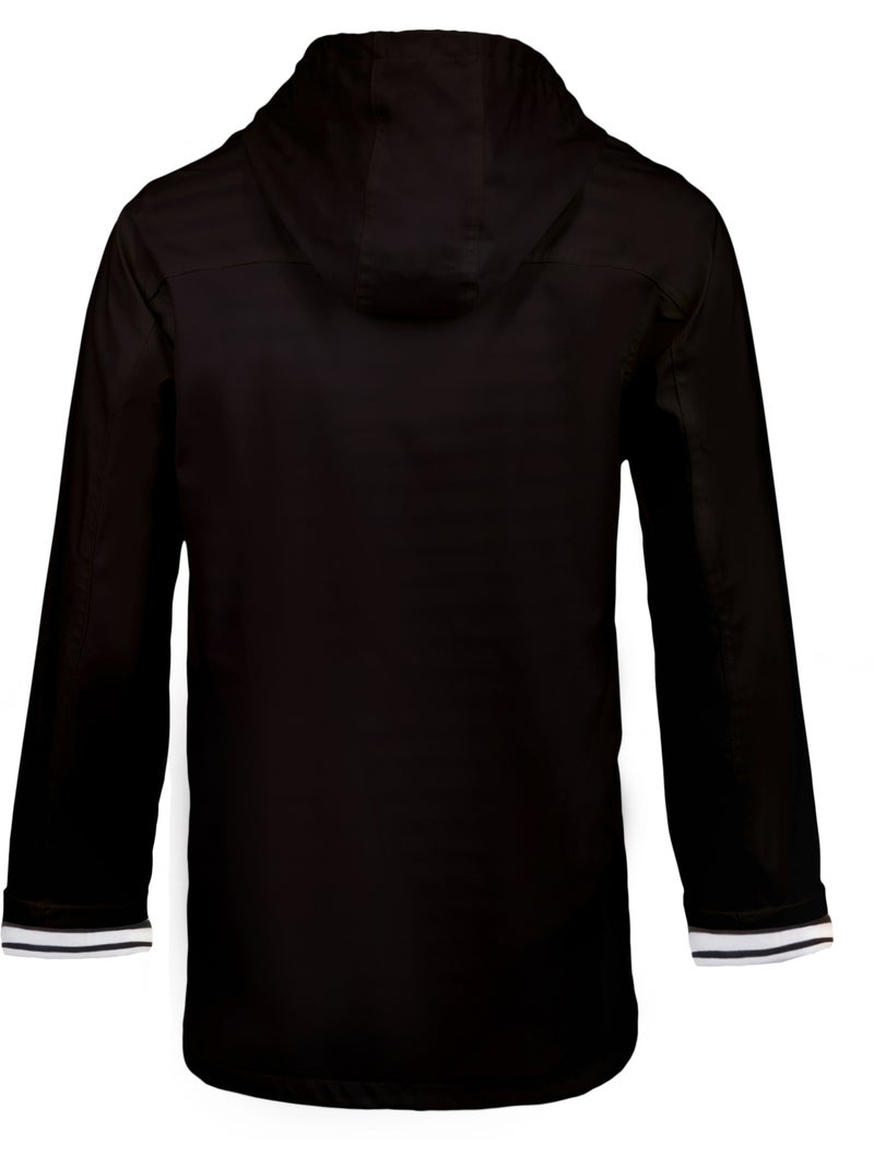 Waterdichte regenjas 'Breizh Océan', regenjas voor heren of dames, unisex model. Marineblauw - Kiabi