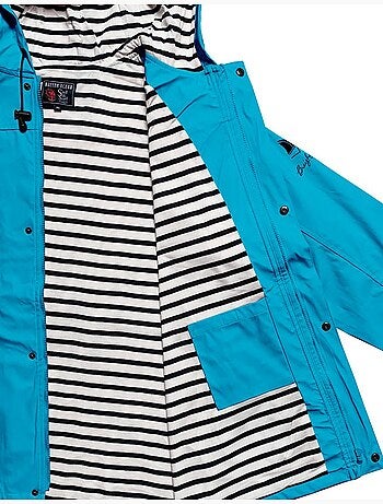 Waterdichte regenjas 'Breizh Océan', regenjas voor heren of dames, unisex model.