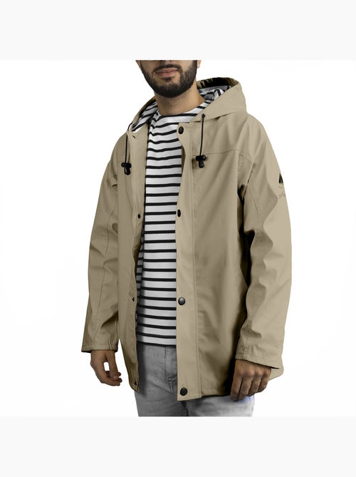Waterdichte regenjas 'Breizh Océan', regenjas voor heren of dames, unisex model. - Kiabi