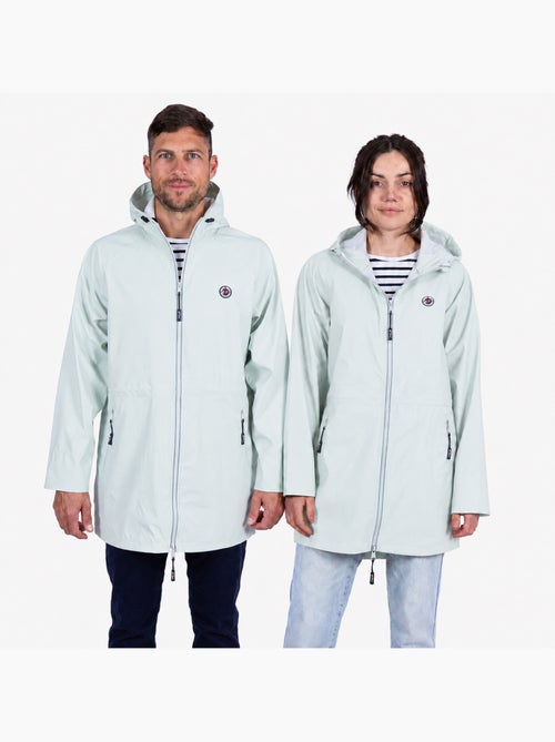 Waterdichte regenjas 'Breizh Océan' voor heren of dames, recht model windjack - Kiabi