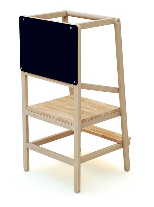 Webaby - alto 2 houten observatie-/leertoren met leisteen - Kiabi Webaby - alto 2 houten observatie-/leertoren met leisteen - Kiabi