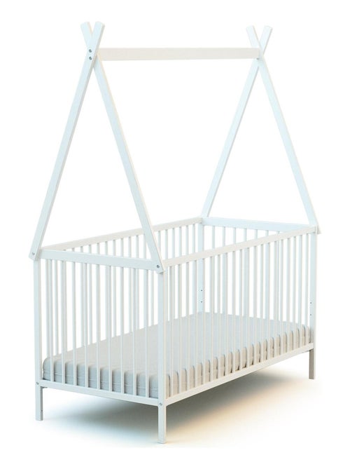 Webaby - babybedje tipi 70 x 140 cm wit - Kiabi