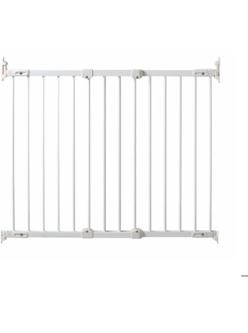 Webaby - barrière de sécurité bébé en acier blanc 108 x 4 x 75 cm nono blanc - taille unique - Kiabi Webaby - barrière de sécurité bébé en acier blanc 108 x 4 x 75 cm nono blanc - taille unique - Kiabi