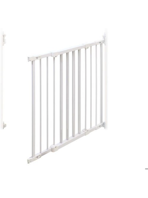 Webaby - barrière de sécurité bébé en acier blanc 108 x 4 x 75 cm nono blanc - taille unique - Kiabi Webaby - barrière de sécurité bébé en acier blanc 108 x 4 x 75 cm nono blanc - taille unique - Kiabi