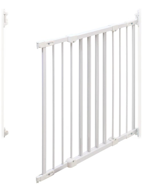 Webaby - barrière de sécurité bébé en acier blanc 108 x 4 x 75 cm nono - Kiabi