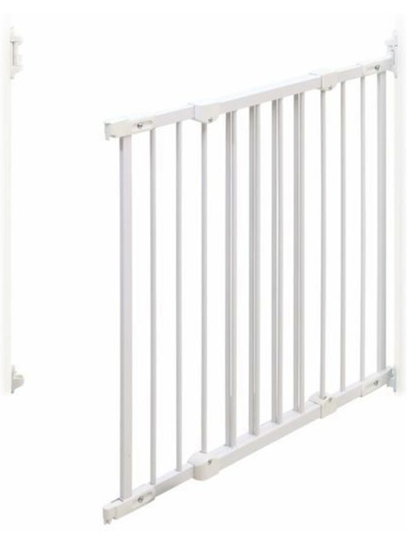 Webaby - barrière de sécurité bébé en acier blanc 108 x 4 x 75 cm nono Blanc - Kiabi