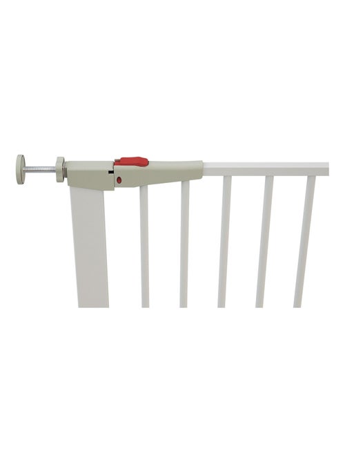 Webaby - barrière de sécurité bébé en acier blanc mobi - Kiabi