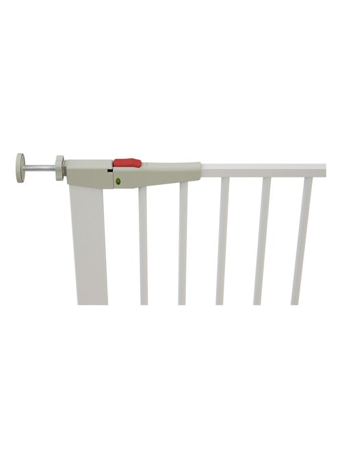 Webaby - barrière de sécurité bébé en acier blanc mobi - Kiabi